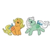 Icon Heroes My Little Pony Collectible Enamel Pin Set - Minty and Applejack
