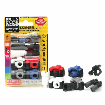 Iwaki Digital Camera Set -Japanese Puzzle Erasers