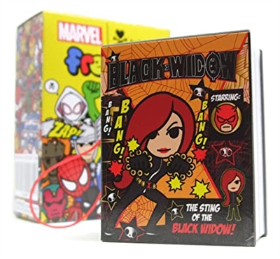 Tokidoki Marvel Frenzies Keychain - Black Widow