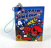 Tokidoki Marvel Frenzies Keychain - Captain America