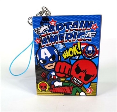 Tokidoki Marvel Frenzies Keychain - Captain America