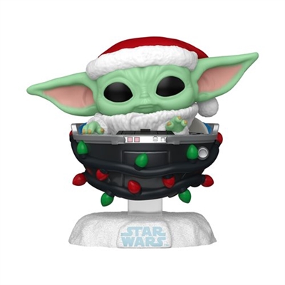 Funko POP! Star Wars The Mandalorian Holiday POPs - Grogu in Pram