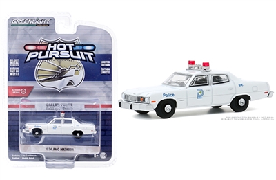 Greenlight Hot Pursuit Series 35 - 1974 AMC Matador (Dallas Police)