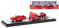 M2 Machines Coca-Cola Auto Haulers Series 56000-TW31 - 1956 Ford F-100 Truck and 1932 Ford Roadster
