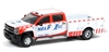 Greenlight Collectibles Dually Drivers Series 7 - Illinois Tollway - 2018 Chevrolet Silverado 3500 Dually Service Bed