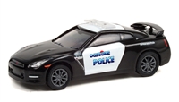 Greenlight Collectibles Hot Pursuit Series 38 - Oceanside, California Police - 2015 Nissan GT-R
