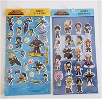 My Hero Academia Puffy Stickers - Set of 2