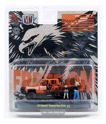 M2 Machines Diorama Auto-Figs R15 - 1973 Chevrolet Cheyenne Super 30 4x4