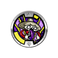 Yo-Kai Watch - Series 3 Medal - Skranny (1/24)