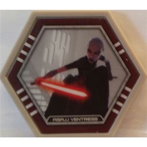 Star Wars Galactic Connexions - Asajj Ventress - Gray/Standard - Common