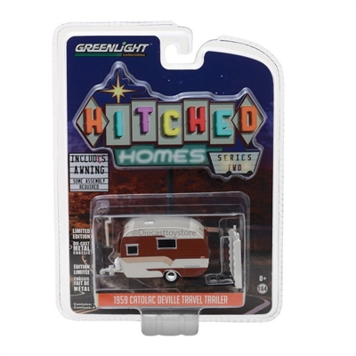 Greenlight - Hitched Homes Series 2 - 1959 CATOLAC DEVILLE