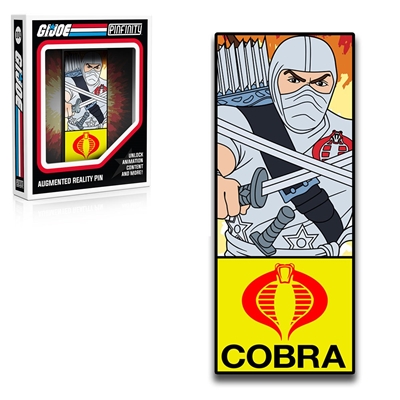 Pinfinity Augmented Reality Enamel Pin - G.I. Joe Storm Shadow