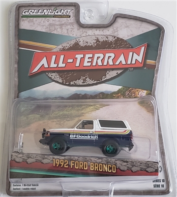 Greenlight Collectibles All-Terrain Series 10 - 1992 Ford Bronco (Chase-Green Machine)