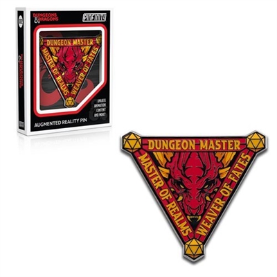 Pinfinity Augmented Reality Enamel Pin - Dungeons & Dragons Master