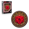 Pinfinity Augmented Reality Enamel Pin - Dungeons & Dragons Ornate D20