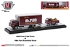 M2 Machines Coca-Cola Auto-Haulers Release TW12 - 1966 Ford C-950 Truck and 1964 Ford Econoline Truck