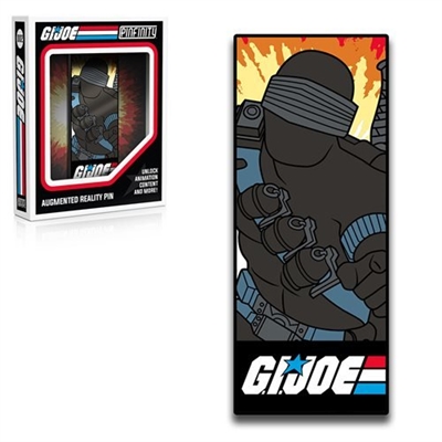 Pinfinity Pinfinity Augmented Reality Enamel Pin - G.I. Joe - Snake Eyes