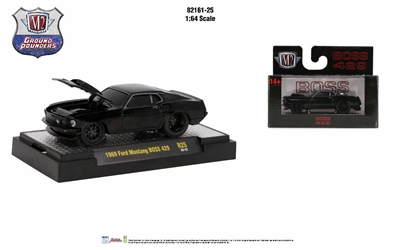M2 Machines Ground Pounders Release 25 - 1969 Ford Mustang BOSS 429