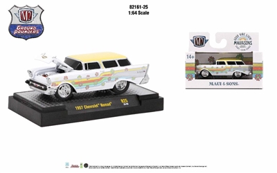 M2 Machines Ground Pounders Release 25 - 1957 Chevrolet Nomad