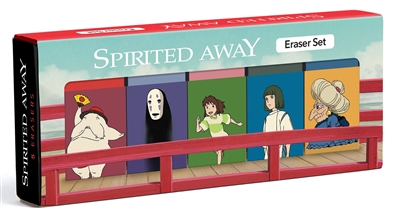 Studio Ghibli Spirited Away Eraser Set