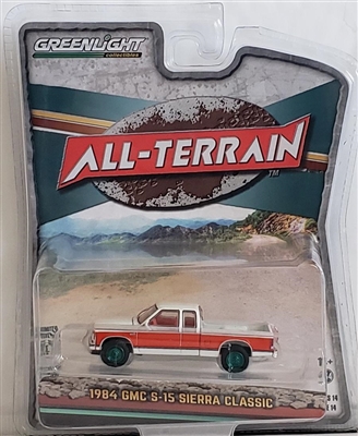 Greenlight Collectibles All-Terrain Series 14 - 1984 GMC S-15 Sierra Classic 4x4  (Green Machine)