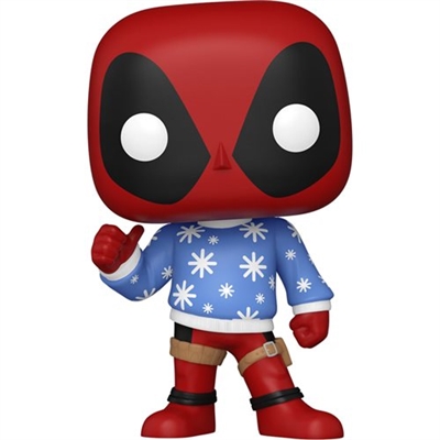 Funko Marvel Holiday POP!  Deadpool in Sweater