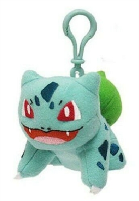 Pokemon 3.5" Plush Keychain - Bulbasaur