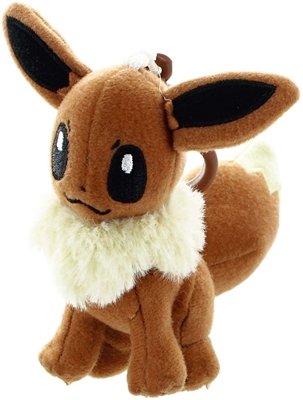 Pokemon 3.5" Plush Keychain - Eevee