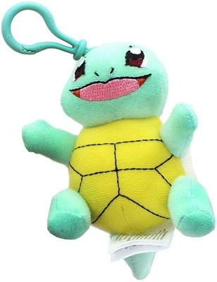 Pokemon 3.5" Plush Keychain - Squirtle