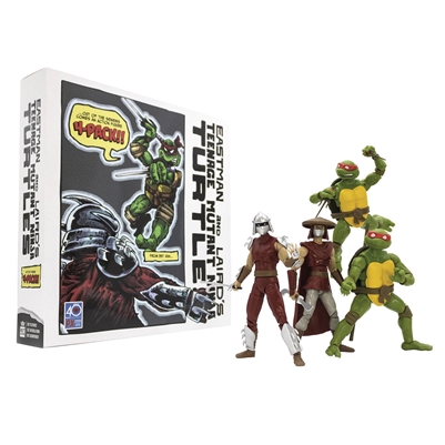 The Loyal Subjects BST AXN Eastman & Laird's Teenage Mutant Ninja Turtles PX Action 4 Pack Set 2