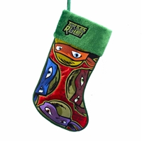 Kurt Adler 19" Holiday Stocking - Teenage Mutant Ninja Turtles -Turtle Rule!