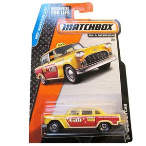 Matchbox Adventure City- Checker Cab (11/120)