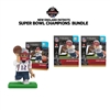 OYO 2017 NFL Super Bowl Bundle - New England Patriots (Set of 3)