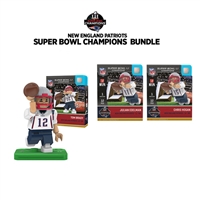 OYO 2017 NFL Super Bowl Bundle - New England Patriots (Set of 3)