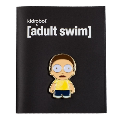 Kidrobot Adult Swim Enamel Pin Series 1 - Morty  (Rick and Morty)