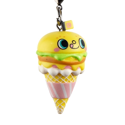 Kidrobot Hello Sanrio Ice Cream Cone Series Keychain - Dokidoki Yummychums