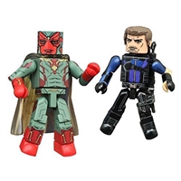 Marvel Minimates - Captain America Civil War - Vision & Hawkeye