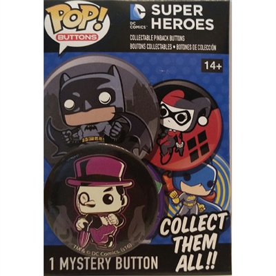 Funko POP! Buttons - DC Comics Super Heroes - The Penguin