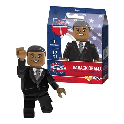 OYO- Barack Obama 44th President  American Pride Minifigure