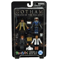 Minimates - Gotham "Wrath of the Villains" - Box Set of 4 Figures: Leslie, Hugo, Harvey & Mr. Freeze
