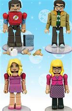 The Big Bang Theory Minimates Minifigure 4-Pack [Set #2]