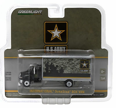 Greenlight -  H-D Trucks Series 3 - International DURASTAR Box Van U.S. Army