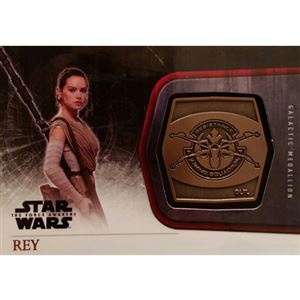 2015 Topps The Force Awakens Series 1 - Rey Bronze Medallion M-4