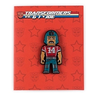 Kidrobot Transformers vs G.I. Joe Enamel Pin Series - Bazooka (1/20)