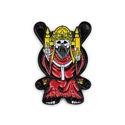 Kidrobot -Arcane Divination Tarot Enamel Pin Series - The Hierophant