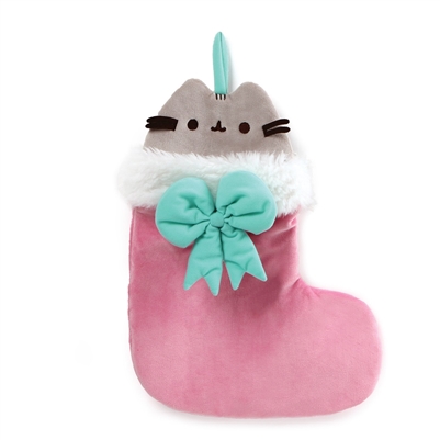 GUND Pusheen Christmas Stocking Plush, Multicolor, 11"