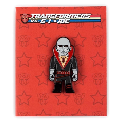 Kidrobot Transformers vs G.I. Joe Enamel Pin Series - Destro (1/20)