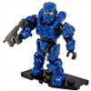 Mega Bloks Halo - Foxtrot Series - Mini Blind Bag Figure - Blue Aviator Spartan