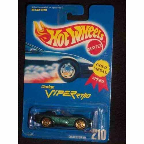 Dodge Viper RT/10 Green Ultra Hots/Gold Wheels #210