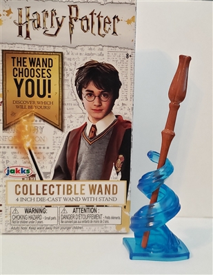 Jakks - Harry Potter 4" Die-Cast Wand - Luna Lovegood